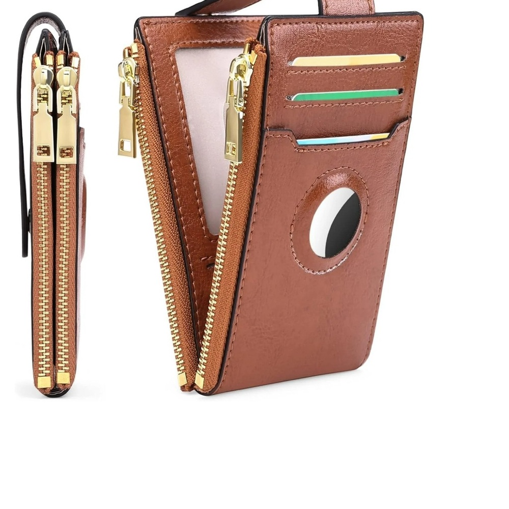 Brand new! Wallet for Woman Small Genuine Leather Bifold Credit Card Holder